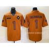 Klassisches American Football Trikot Tribute Edition 32 NFL Teams Retro Stil Baumwollmischung Sportshirt Herren
