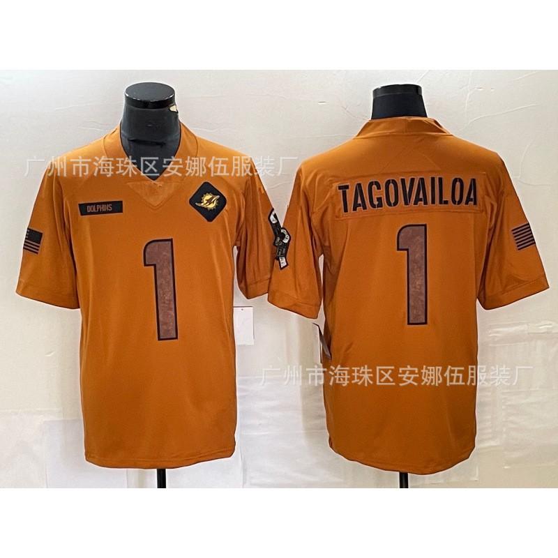 Klassisches American Football Trikot Tribute Edition 32 NFL Teams Retro Stil Baumwollmischung Sportshirt Herren