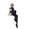 New Edgerunners Anime Figurines -Cyberpunk Style  Lucy  Sitting Poses | Street Samurai Desktop Model Toys, Fan Collection