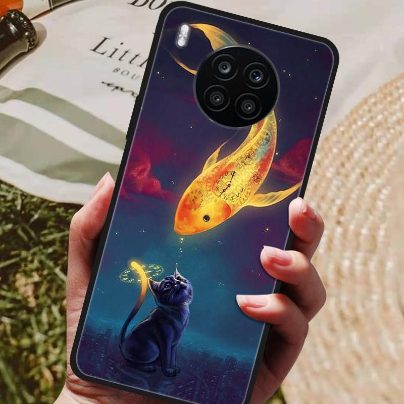 For Honor 50 Lite Case Shockproof Silicone Cover For Huawei Honor 50 Lite Case Coque Honor 50Lite / honor 50 Pro Fundas etui