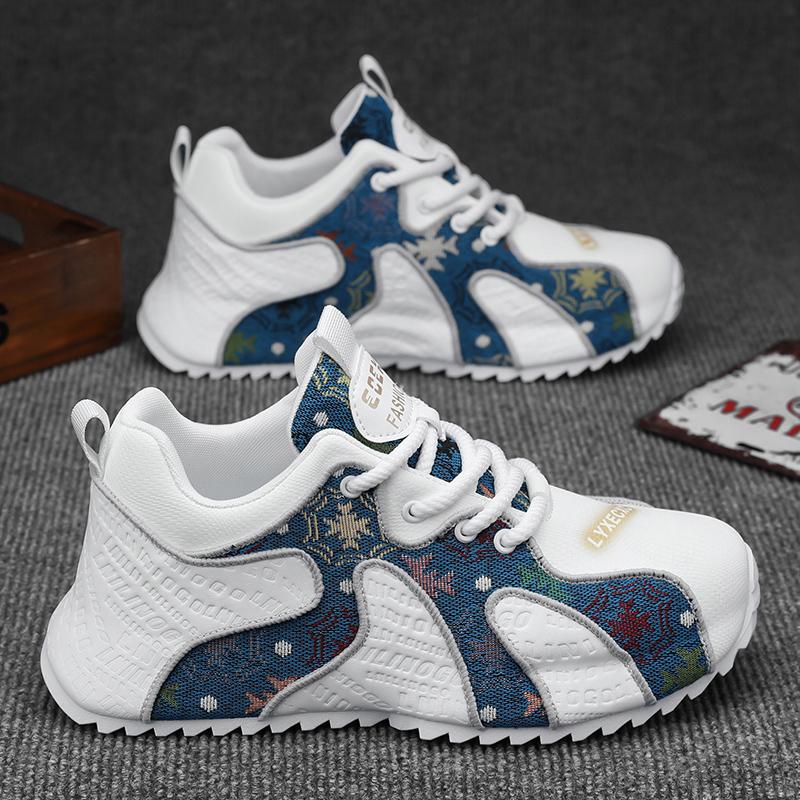 

Fashion Spring Autumn New Luxury Men s Sneakers Tall Thick Bottom Youth Casual Shoes Comfortable Durable Breathable Running Sports Shoes 48