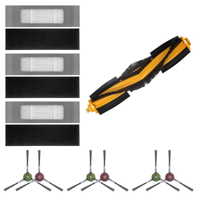 

A65T-For Ecovacs Deebot OZMO T8, T8+ Vacuum Robot Spare Parts Main Side Brush Hepa Filter Accessories