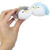 [Mascot Keychain] NicoNui Pair Plush Toy Ball ChainPenguin Lying Down