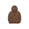 MLB Base Logo Sweatshirts Unisex Brown Hooded Moderate Regular 3AHDM0224-43BRD