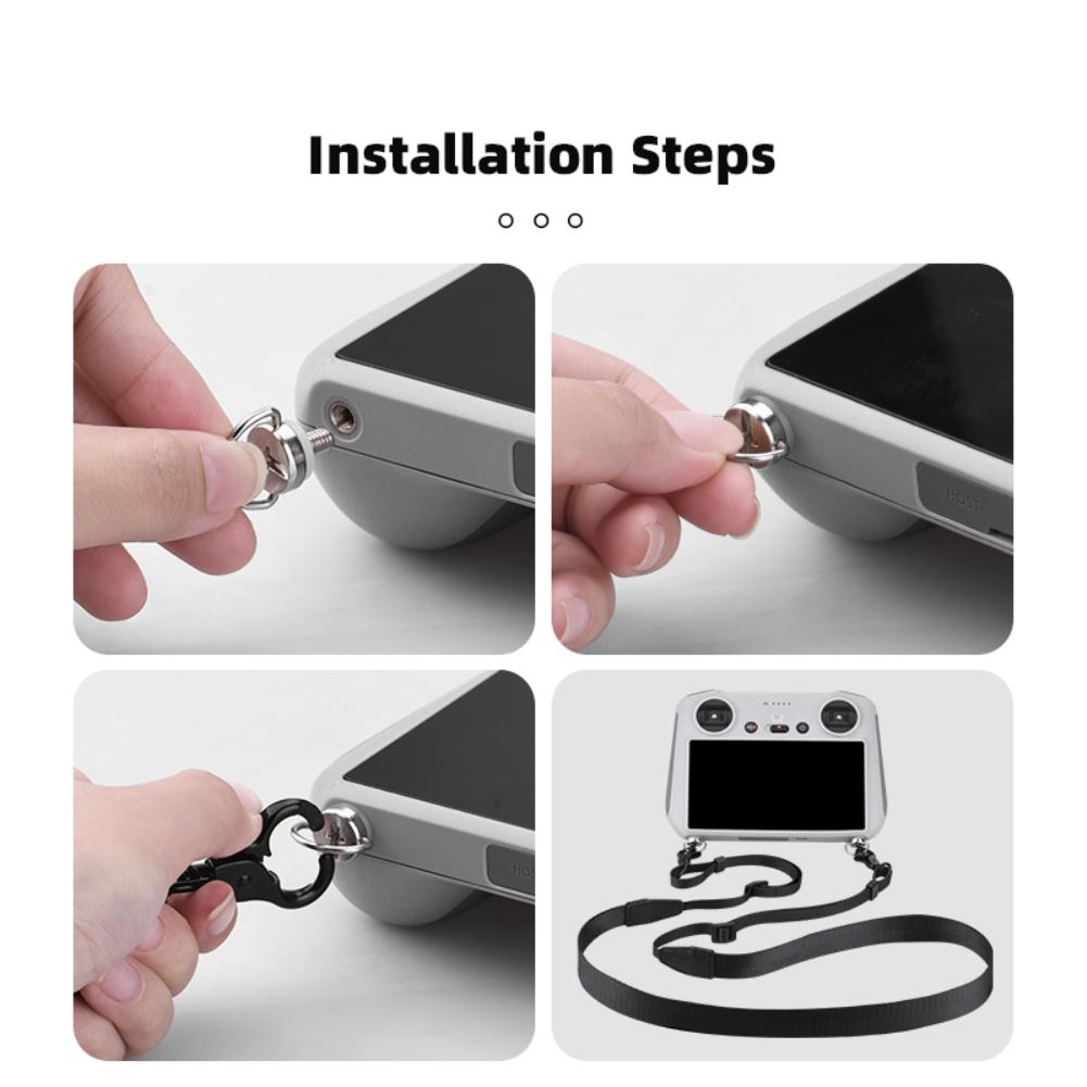 Neck Lanyard Strap Drone Remote Controller Lanyard Adjustable Strap Compatible For DJI RC/RC 2/RC Pro/MINI 3PRO/Mavic 3/AIR 2S