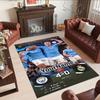 Manchester City Personalized Name Carpet Suitable for Decorate room Playrooms Kitchen Study room Anti-slip Rug Decorate Offices