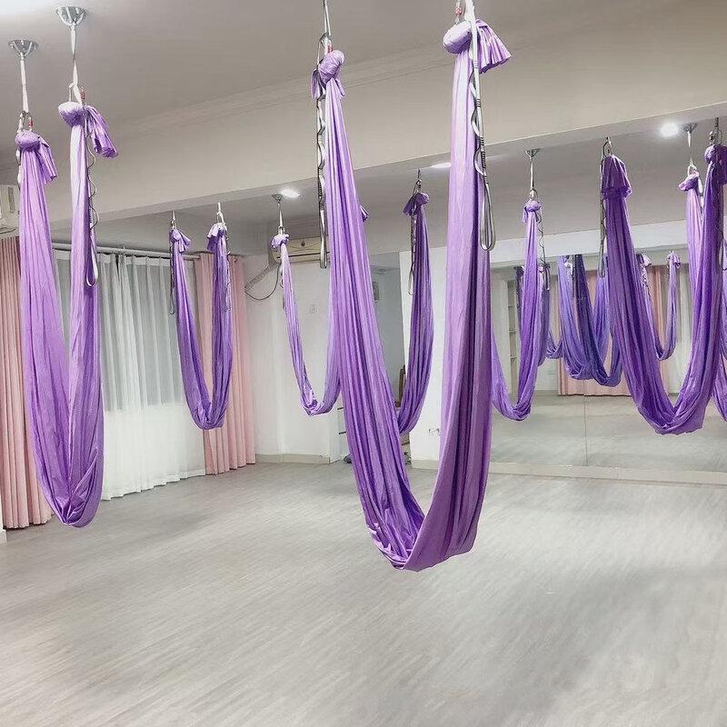 Micro-Elastic Seamless Aerial Yoga Hammock Set