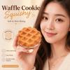 Slow Rising Pinching Squishy Fidget Toy Portable Waffle Pincher Simulation Toy
