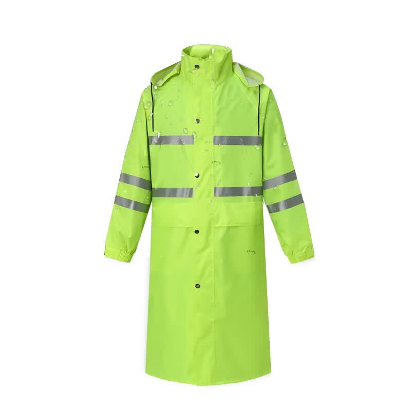 Moufu 269 Men s High-Visibility Reflective Raincoat