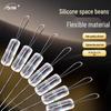 Qi Mu Silicone Space Beans: Competition-Grade Anti-Tangle Fishing Line Set