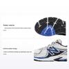 860v2 OG Biało-Srebrno-Niebieskie Sneakersy Unisex Metaliczno-Srebrne ML860XB
