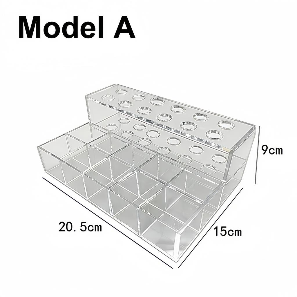 1Pcs Dental Aesthetics Resin Storage Box Adhesive Tool Holder Oral Multifunctional Storage Rack Small/Medium/Large Sizes