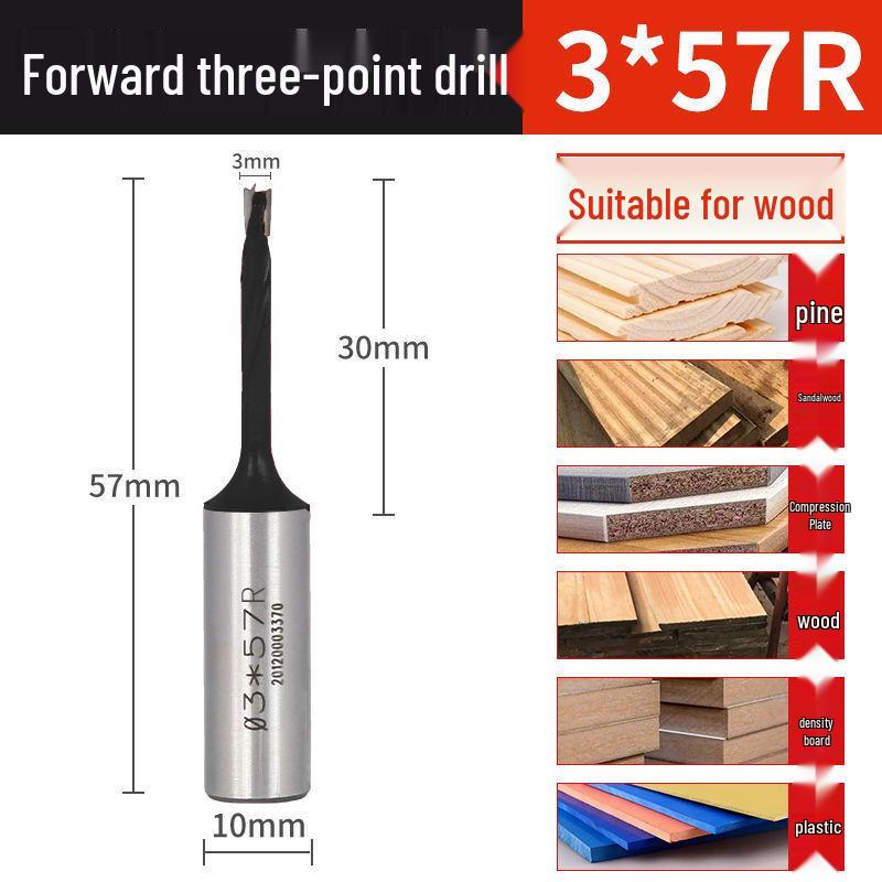 12mm Dřevoobráběcí Fréza na boční otvory Vrták Děrovač Artefakt