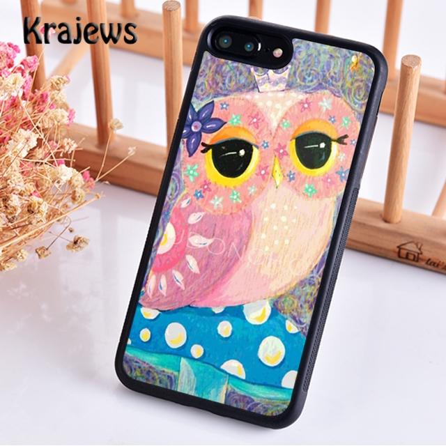 Krajews Bird Owl Nature Predator Phone Case Cover For iPhone 17 Air 16 15 14 Plus 11 12 13 Pro Max Plus Coque Fundas