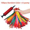 100 Pezzi Palloncini Divertenti a Forma di Razzo Urlando Colori Vivaci Palloncini Razzo Grandi Palloncini con Fischietto Volante Salgono Verso il Cielo Set di Giocattoli per Feste per Bambini