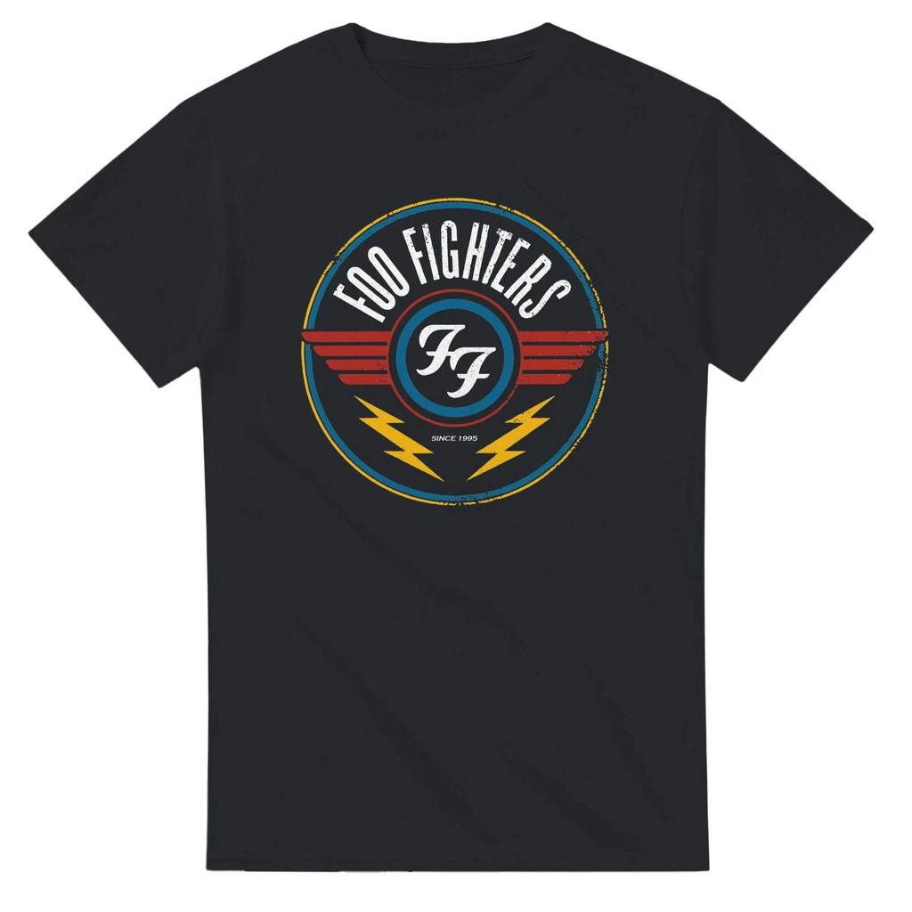 Koszulka Foo Fighters | Klasyczna Koszulka Zespołu Rockowego | Merch Koncertowy w Stylu Vintage |