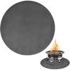 Fire Pit Mat,Bonfires,Lawn,Patio,Chiminea,Deck Defender,Under Grill Mat,BBQ Mat,Heat Shield,Fire Resistant Pad for Outdoors (58 Inch Round)