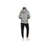 On Zipped Hoodie Solid Color Hooded Zip-Up Jacket Sweatshirt Women hoodies Gray 1WE11800423