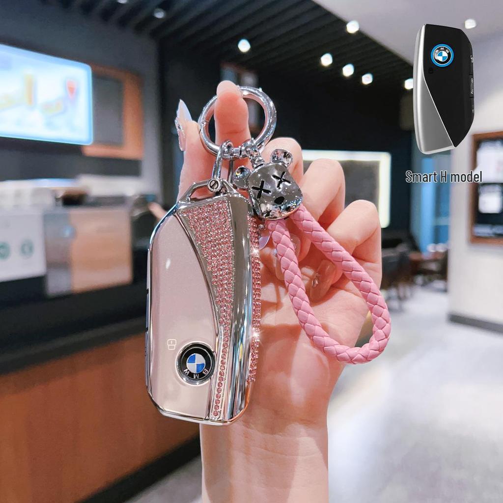 BMW Schlüsseletui für 5er 525iL, 7er X7i; Unisex Design für 2er X2i, 5i, 7i, X6, X5