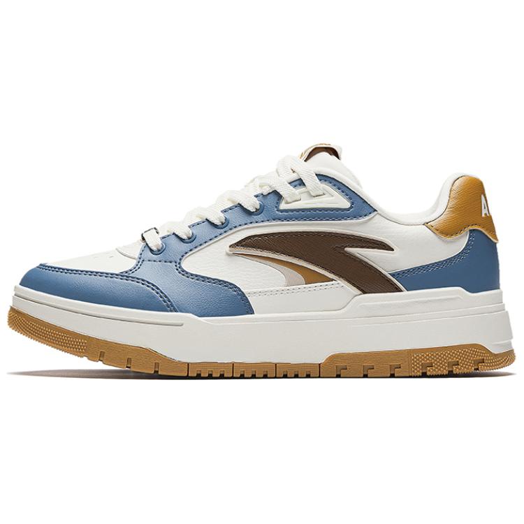 

Anta 982 Повседневные удобные нескользящие износостойкие амортизирующие низкие кроссовки для скейтбординга женские кроссовки белые синие 122448068-9 35.5