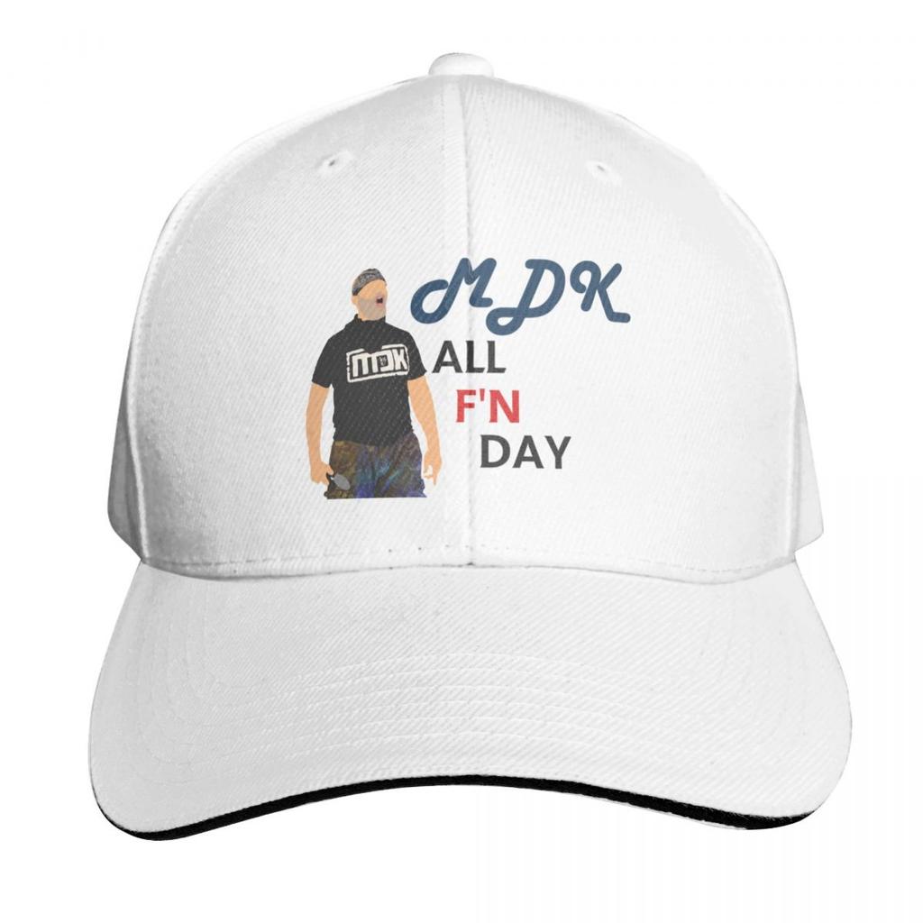 MDK all day Baseball Cap Sunhat Cosplay Designer Hat Custom Cap Unisexs Womens