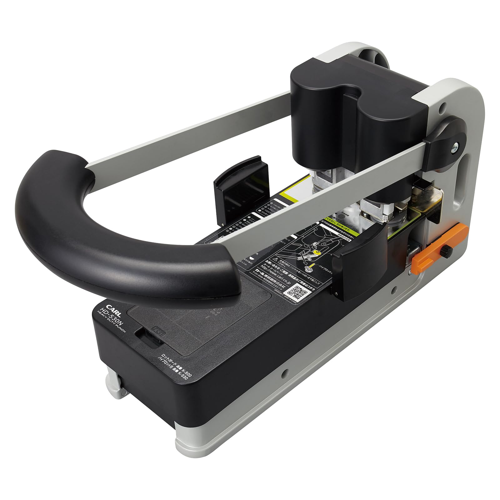 

Carl Office Equipment Дырокол 330 Сверхмощный на 2 отверстия, листов, тип с отверстиями, HD-530N