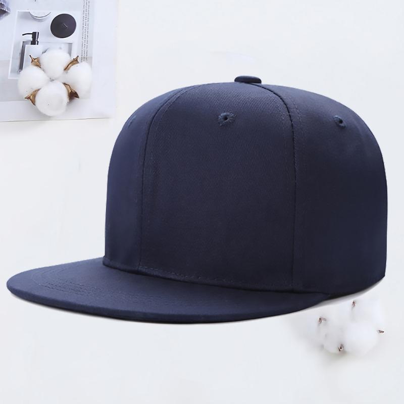 Hip Hop Flat Rim Hat Embroidery Summer Travel Shade Street Dance Flat Rim Hat Men