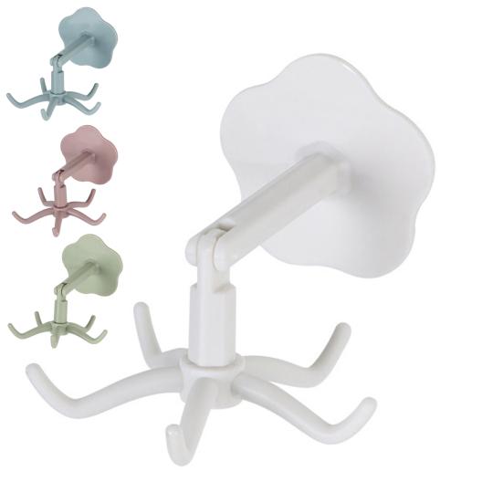 Haczyk do przechowywania Obrót o 360 stopni Szybkoschnący PP Pod szafką Uchwyt na przybory Wieszak Artykuły domowe