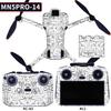 Decorative Sticker Kit for DJI Mini 5 Pro Waterproof Anti-Scratch Skin for Drone, Controller & Battery Manager