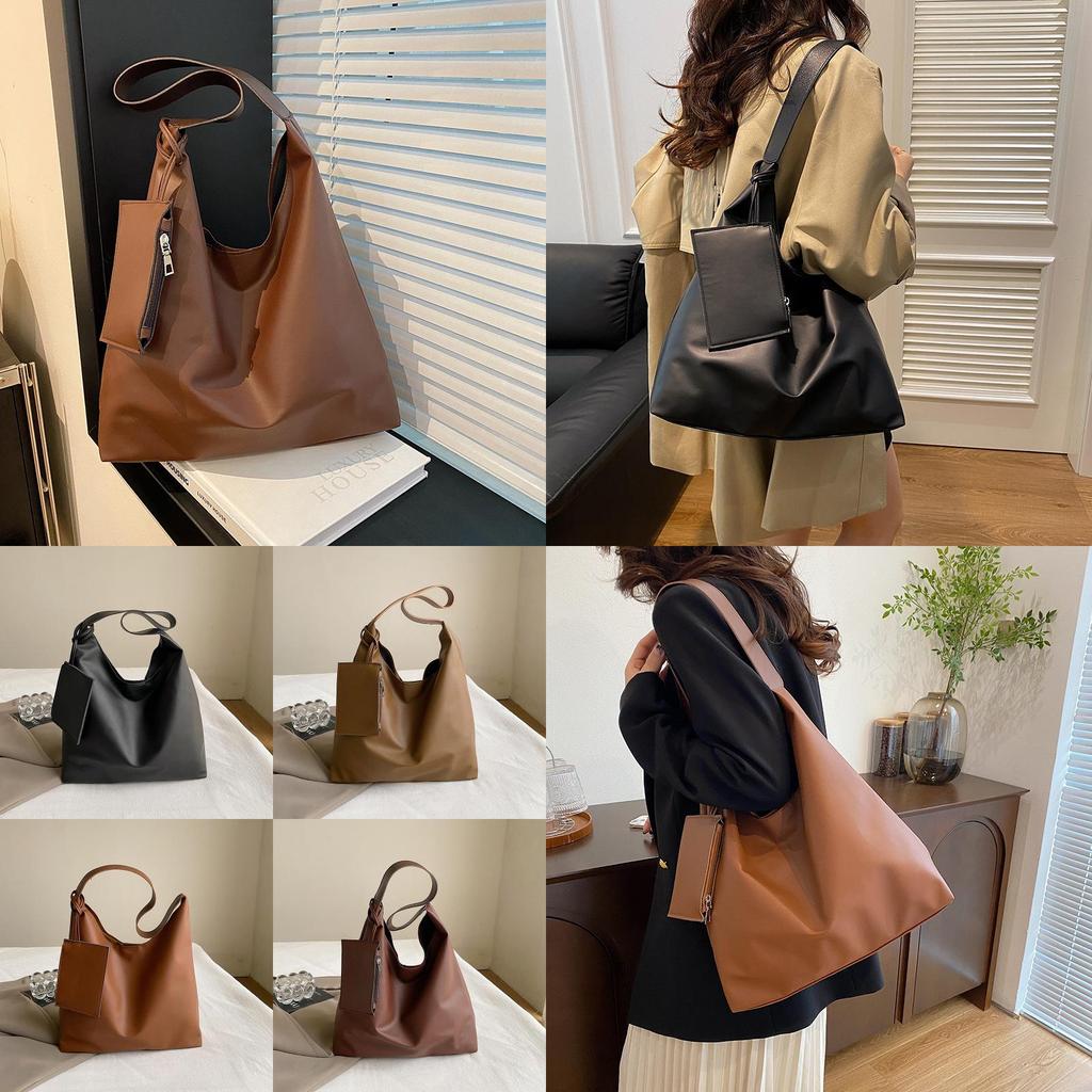 Stylish Vintage Large Capacity Tote Bag For Women With Chic Design And Versatile Use