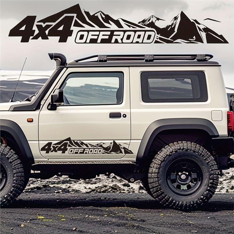 Exclusive 4x4 Off-Road Mountain Sticker