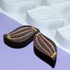 Mousses Cake Decorating Molds Silicone Molds Leaf Shape Chocolate Molds Holiday Dessert Cake Baking Tool Nonstick