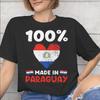 Men Women Printed Paraguay Flag Tee T Shirt Pure Cotton Tshirts Clothing