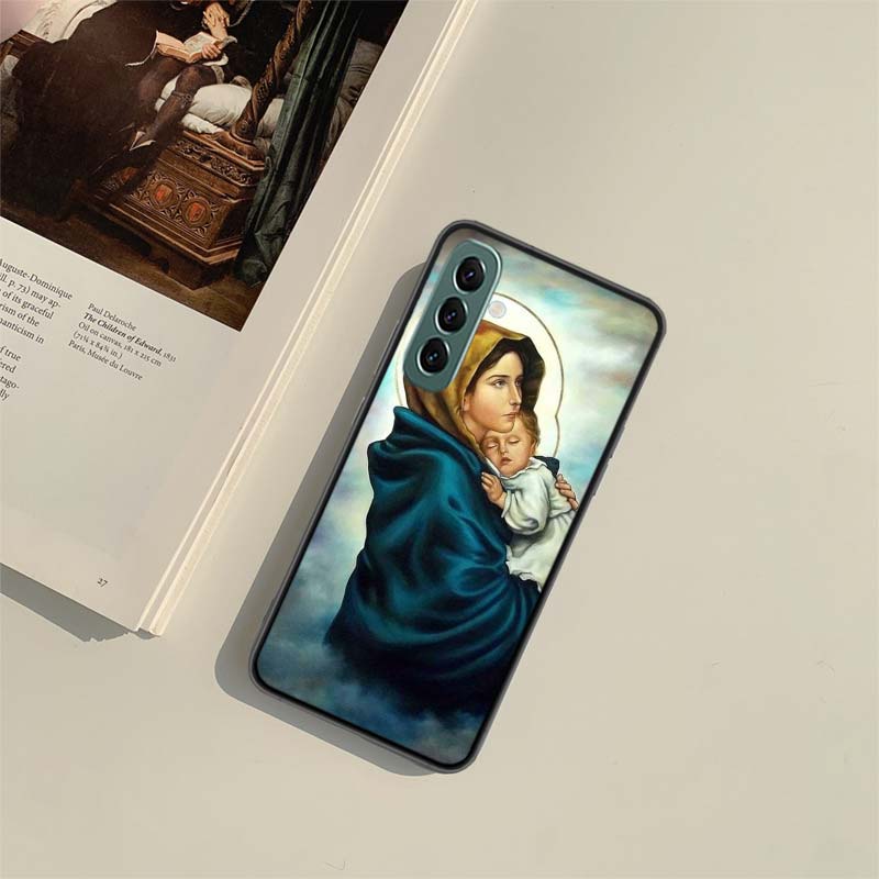 New Virgin De Guadalupe Virgen Mary Phone Case For Samsung A55 A35 A25 A15 A54 A34 A24 A14 A70 A71 A50 A51 A17 A05S Galaxy A40 A