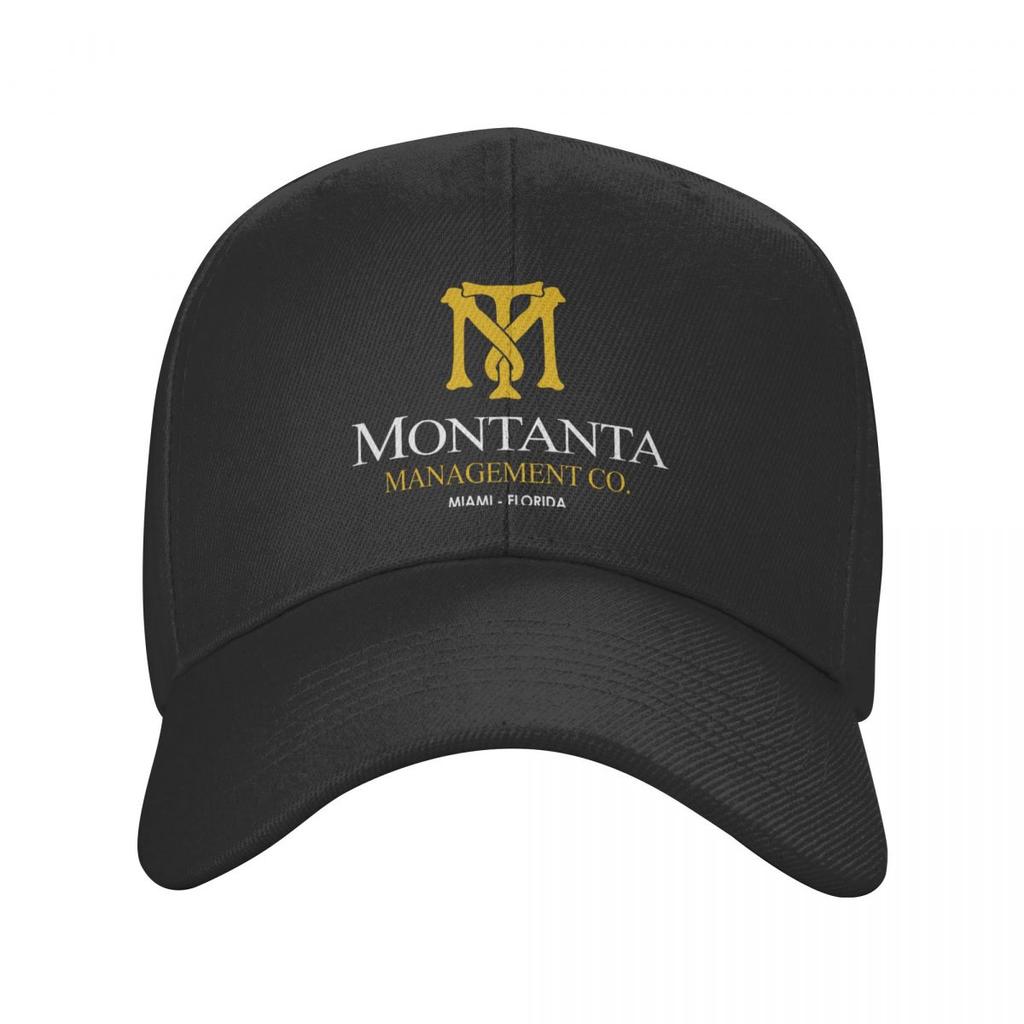 Șapcă de baseball Vintage Montana Management Company, în aer liber, unisex, pentru femei, reglabilă Scarface Pacino Gangster Movie Dad Hat de vară