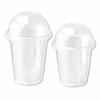 Heads Clear Cup Lids-2 (50 Pieces) Transparent, Diameter 92mm X Height 45mm, M-LID2, Pack of 50