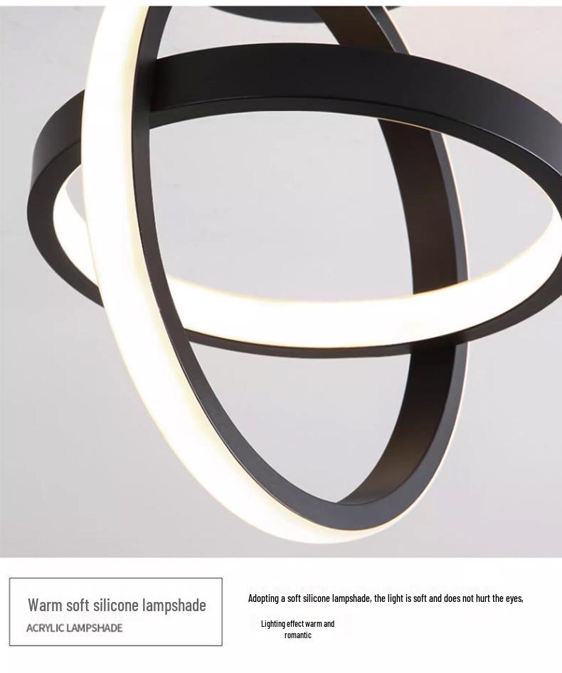 Modern Minimalist Ceiling Light for Living Room, Bedroom, Hallway, or Balcony