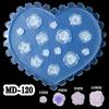 Silicone Flower Nail Art Mold Embossed Jewelry Mould Handmade Crafts Making Mold