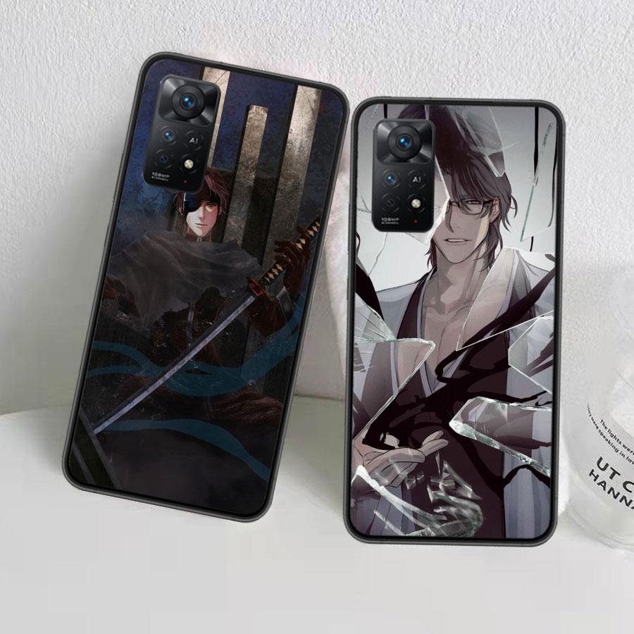 Bleach Aizen Sousuke Phone Case For Xiaomi Redmi Note 12 Plus 12S 11 11T Pro 5G 11E 11S 4G 10 10S 9 9S 9T 8 8T 7 Cover Shell Coq