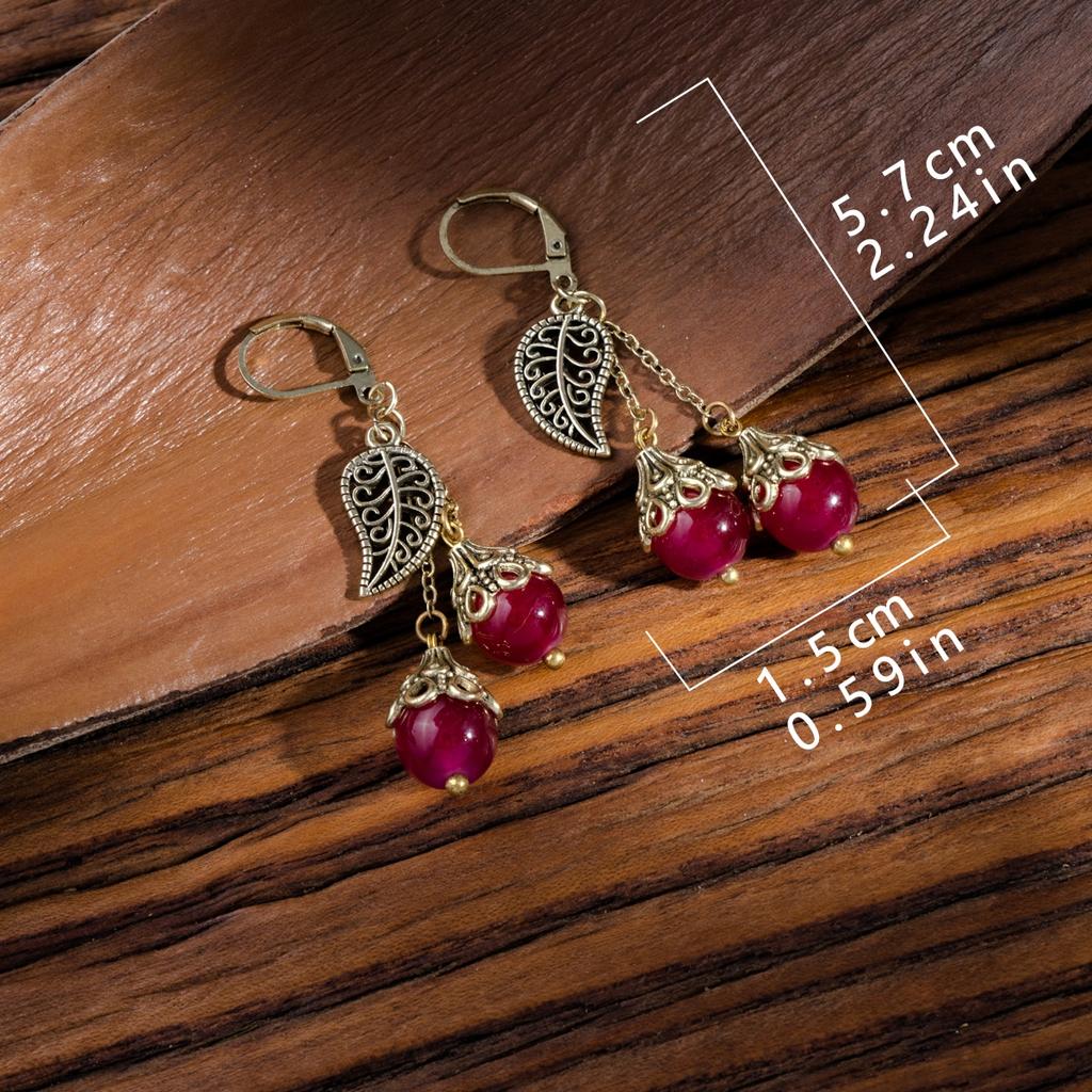 Vintage Palace Style Pendant Ladies' Earrings Victorian Style Literary Earrings Elegant And Personalized Jewelry Accessories
