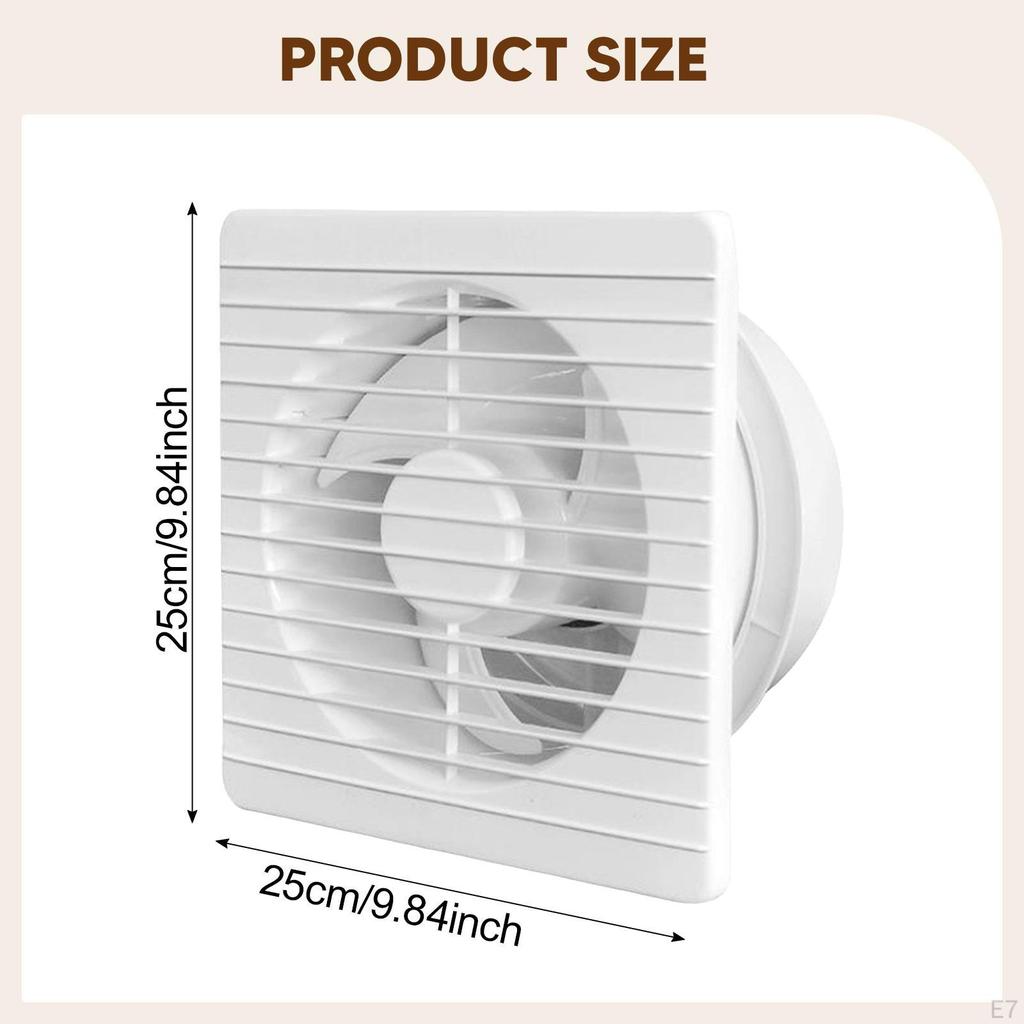 Bathroom Exhaust Fan Installation Lightweight Decorative Ventilation for Household