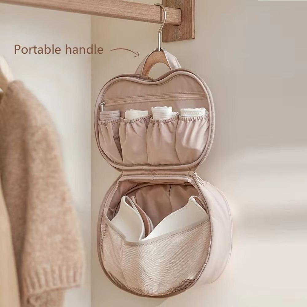 Solid Color Underwear Organizer Portable Travel Accesseries New Bra Storage Bag  Travel
