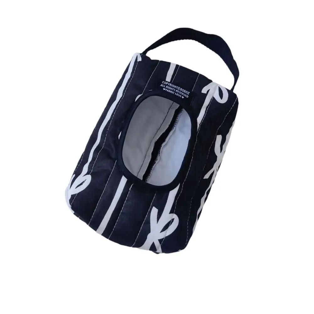High Quality Bow Print Wet Wipe Pouch Portable Multipurpose Wet Tissue Case Quilted Tissue Bag Living Room Organizer