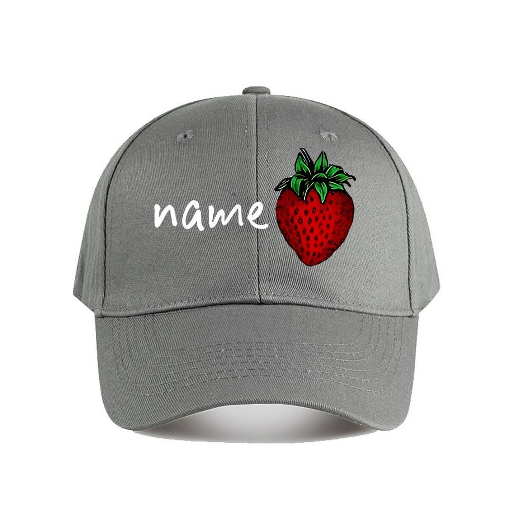 Vibrant Strawberry Vinyl Decal Home Decor Baseball Cap Fashion Unisex Sunhat Womens Outdoor Sports Snapback Cap