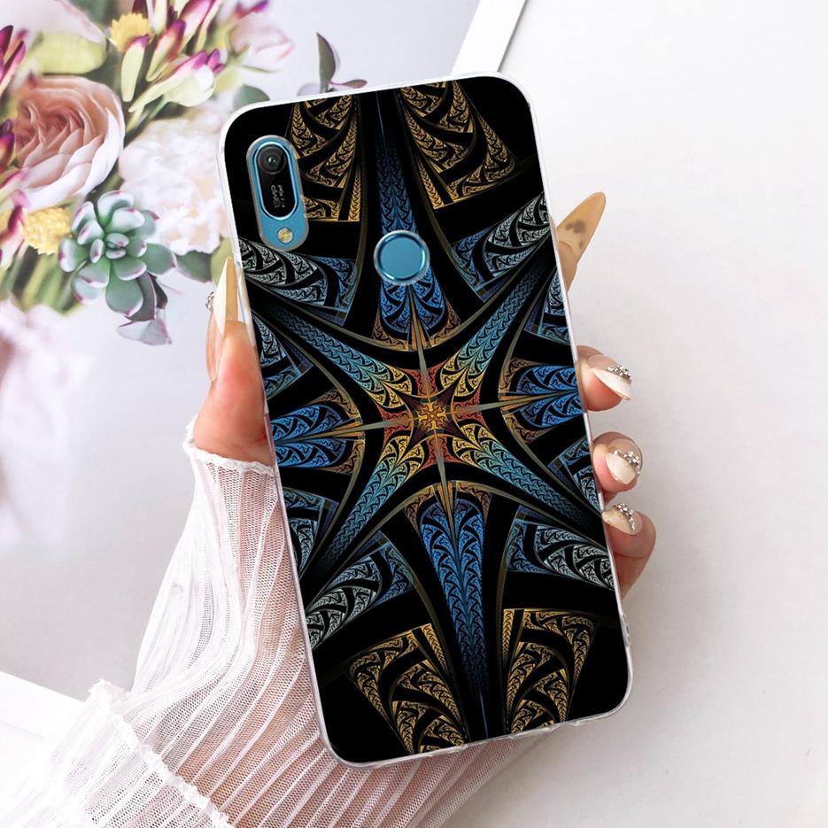 For Huawei Y6s 2019 Case JAT-LX3 Cute Lion Fashion Painted Cover Soft Silicone Case For Huawei Y6 Prime 2019 Y62019 Fundas Coque