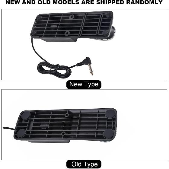 Keyboard Sustain Pedal, Universal Digital Piano Foot Pedal with Non-slip Bottom for Keyboards