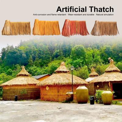 Künstliche Dachziegel aus Stroh, realistisch, langlebig, wetterbeständig, feuerfest, Dekoration, künstliches Stroh
