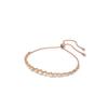 Swarovski [authentic Product Shopping Bag Included] Pink Rose Gold Bracelet 5663