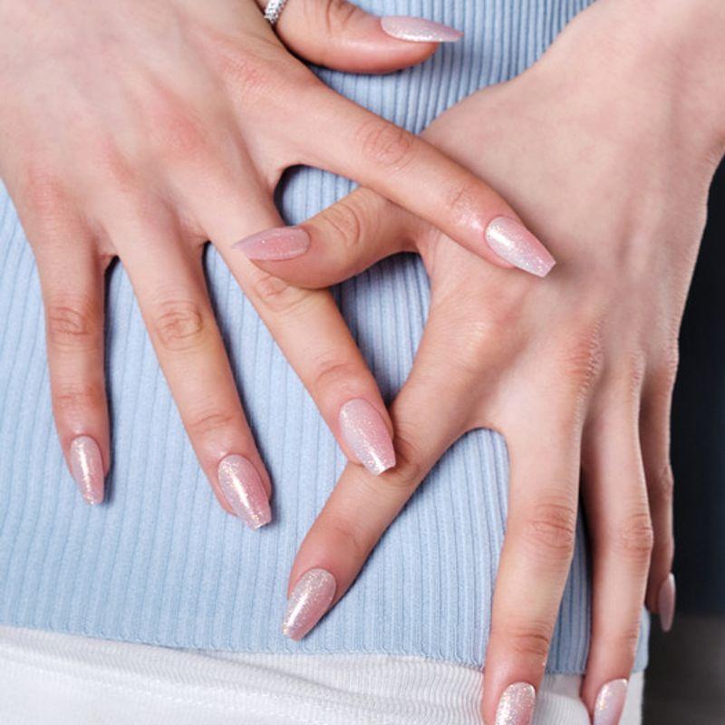 Reusable nail tips Daydream (Coffin)