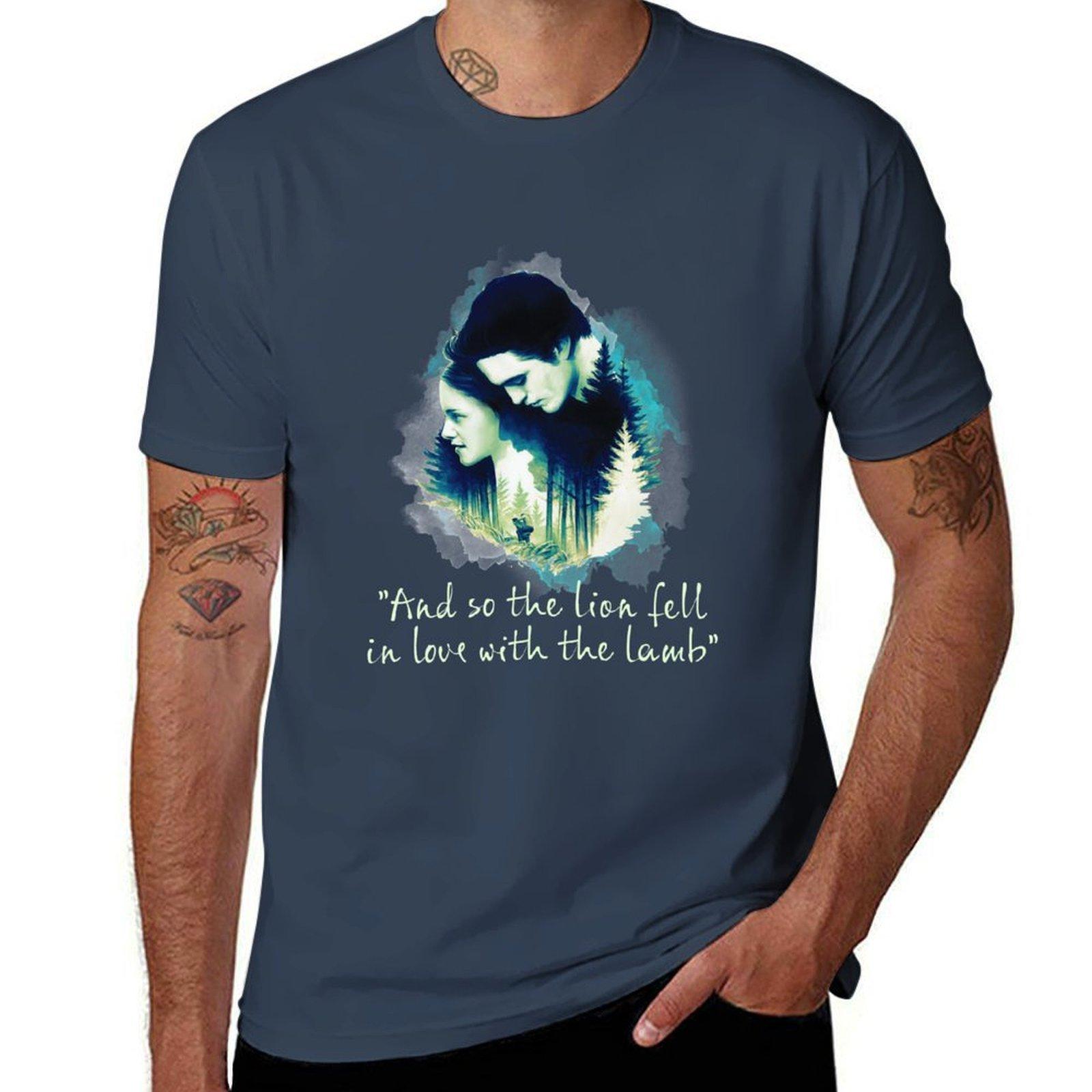 Twilight And So The Lion Fell In Love With The Lamb Uniex  Twilight Movie  Twilight Midnight Sun Movie TShirt S